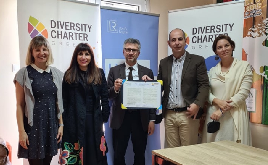 Lloyd's Register signs Greek Diversity Charter